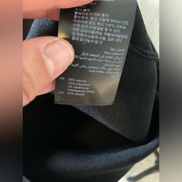 Sandro Leanna Cropped Scalloped-Trim Cardigan size 2 - Picture 14 of 14